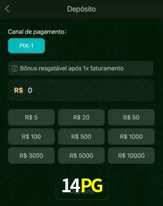 deposits 14PG